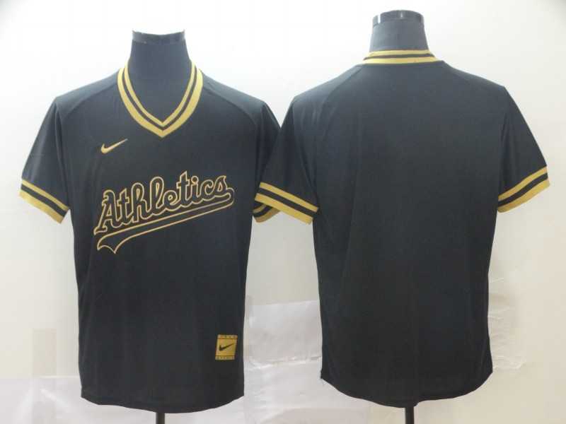 Athletics Blank Black Gold Nike Cooperstown Collection Legend V Neck Jersey (1),We sell and wholesale Athletics Blank Black Gold Nike Cooperstown Collection Legend V Neck Jersey (1) on line form chian!